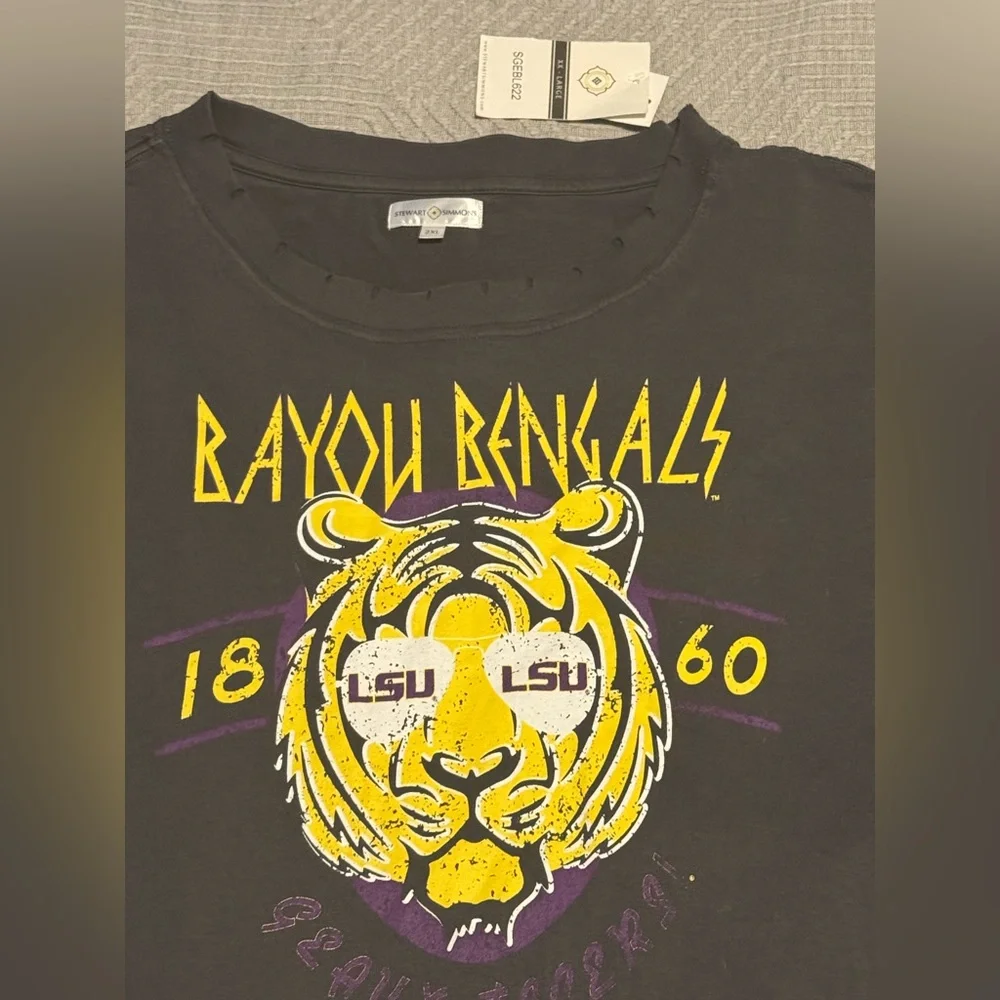 The Bayou Bengals Vintage Long Sleeve - Picture 3 of 3